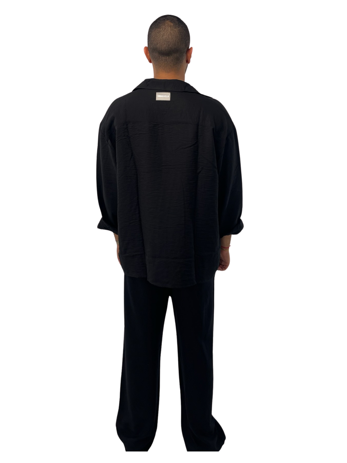 Black linen pants