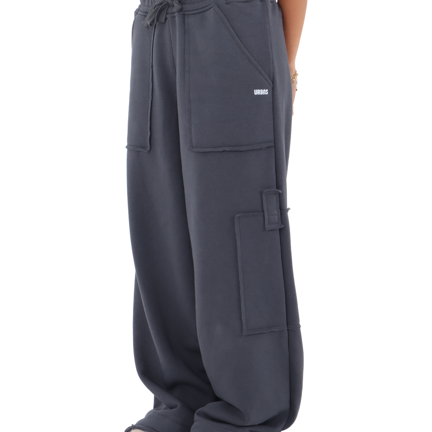 UrbnsEssentials Charcoal Oversized Sweats